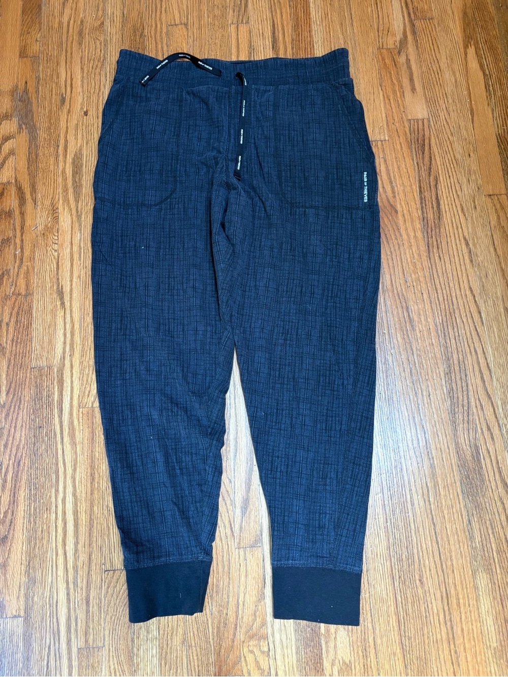 Pair of Thieves Men’s Charcoal Heather Joggers - Picture 3 of 3